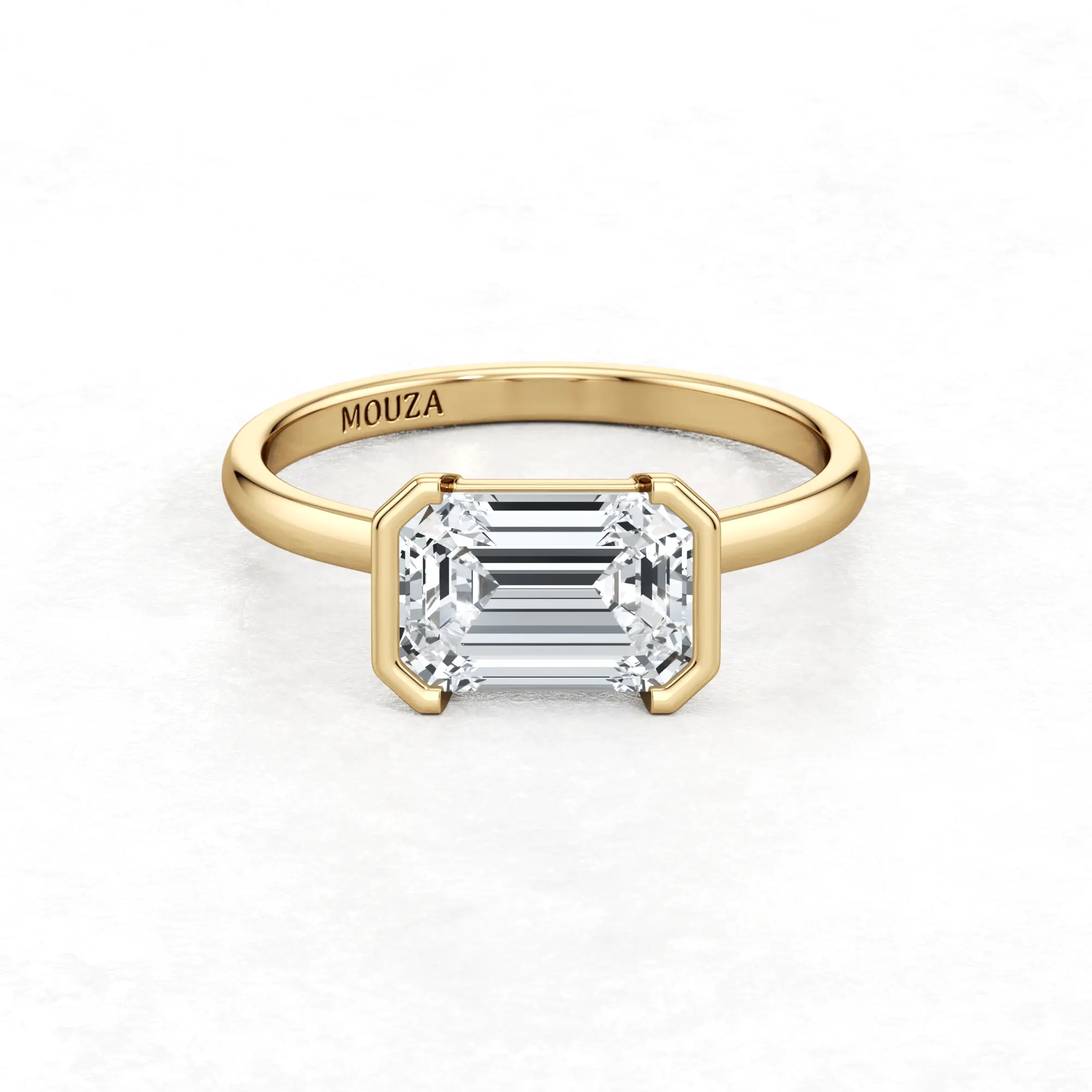 18k White Gold Engagement Rings