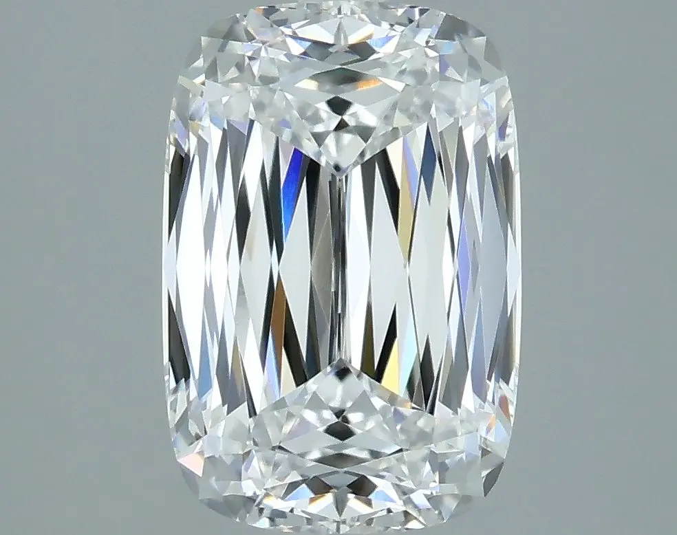 2.58 Carat Lab Grown Elongated cushion Diamond