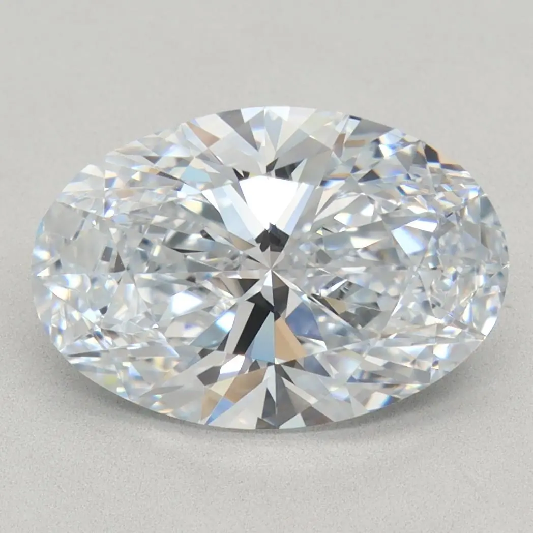 2.72 Carat Lab Grown Oval Diamond