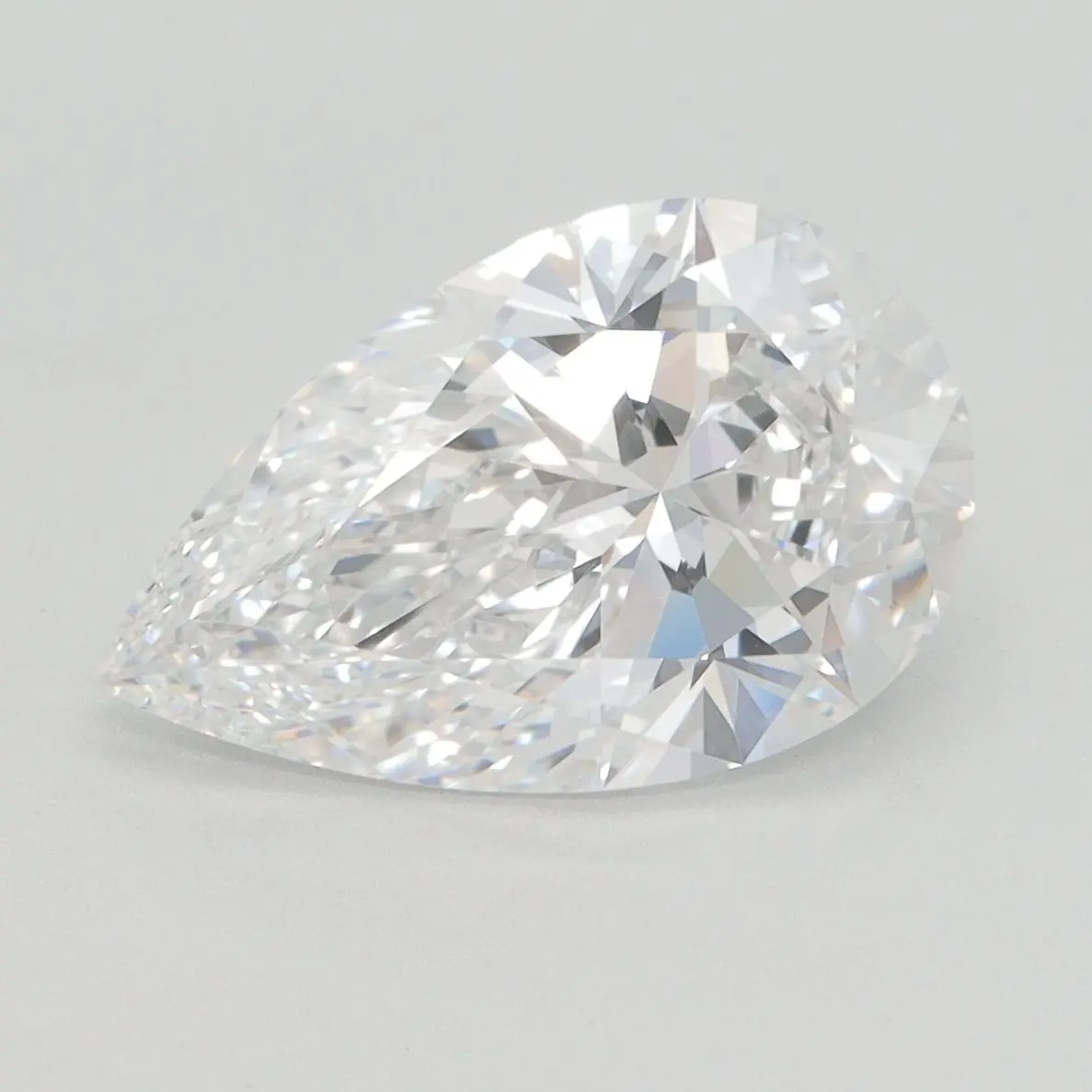 3.1 Carat Lab Grown Pear Diamond