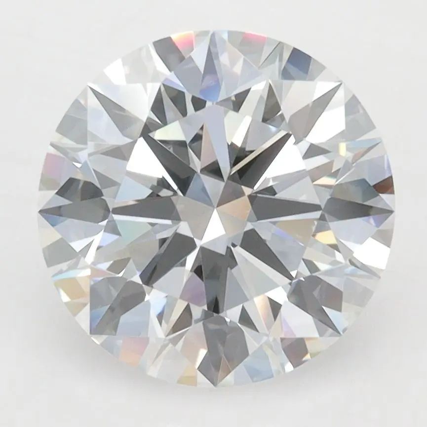 3.66 Carat Lab Grown Round Diamond