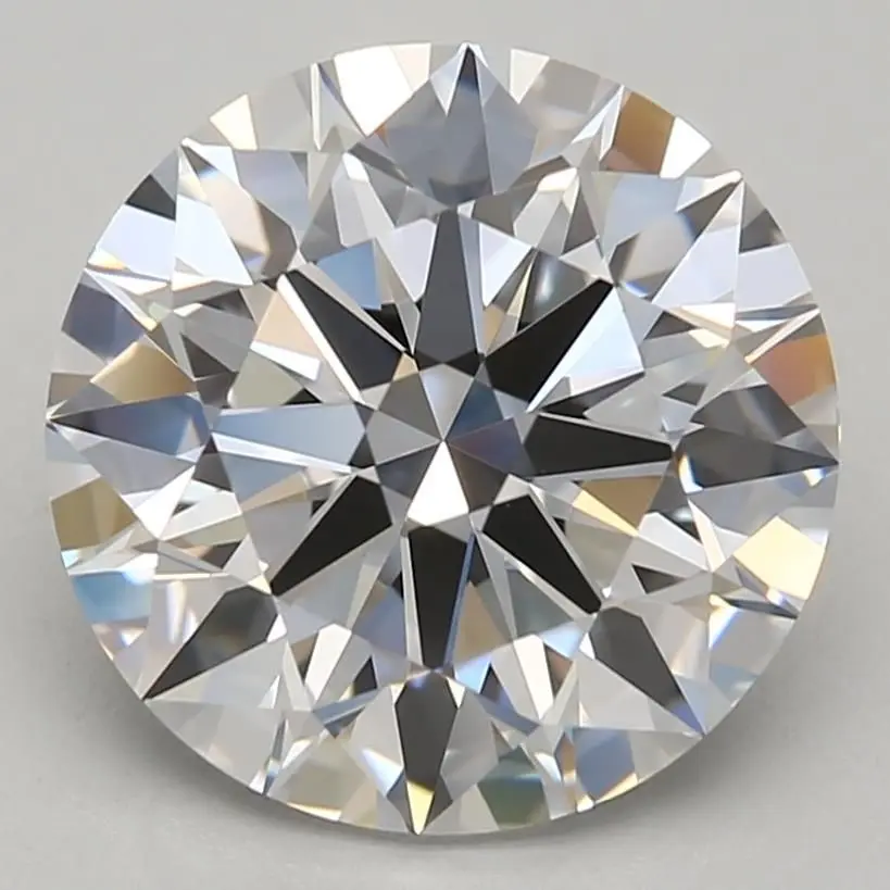 4.04 Carat Lab Grown Round Diamond
