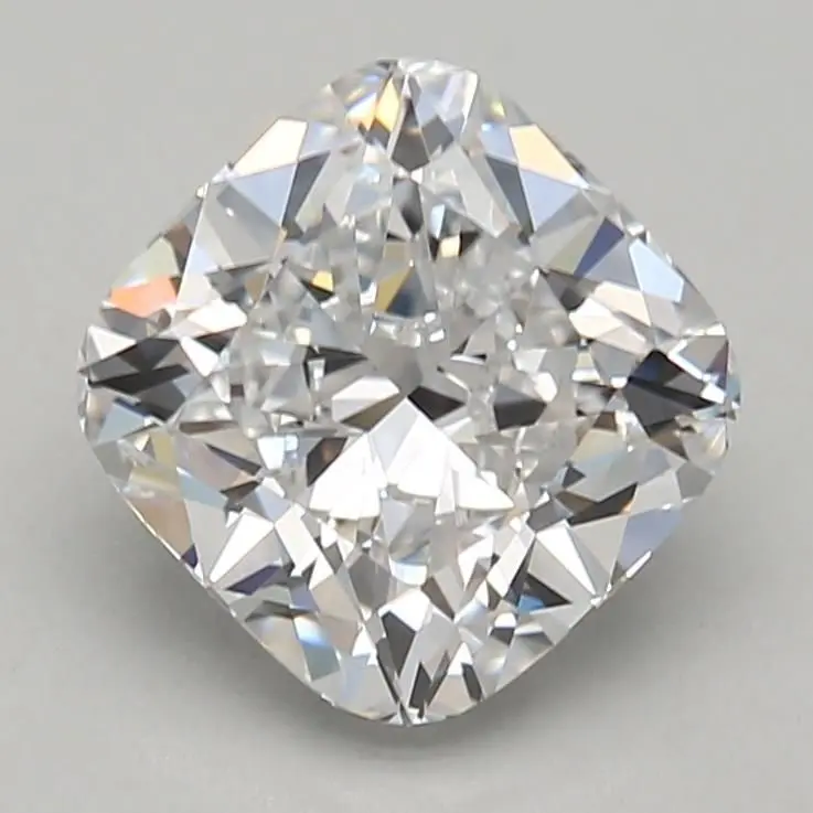 2.12 Carat Lab Grown Cushion Diamond
