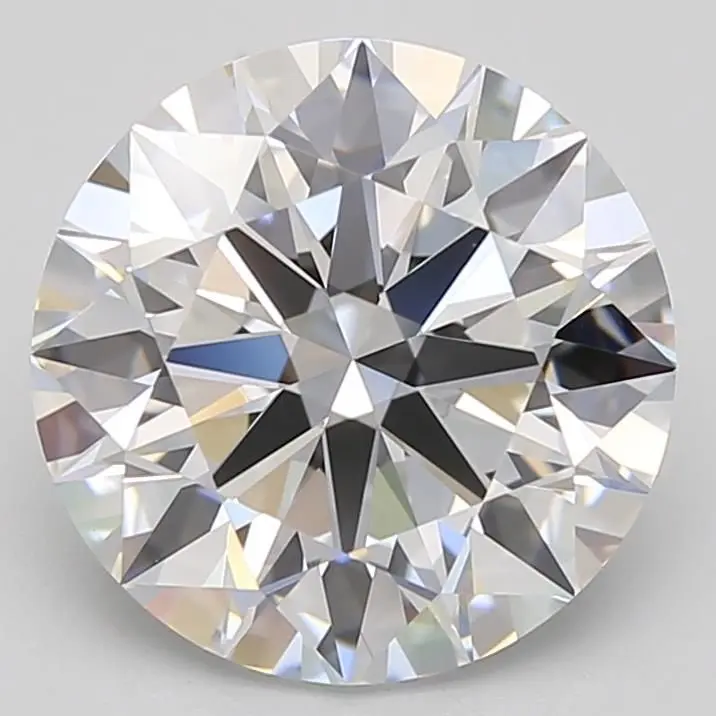 3.68 Carat Lab Grown Round Diamond