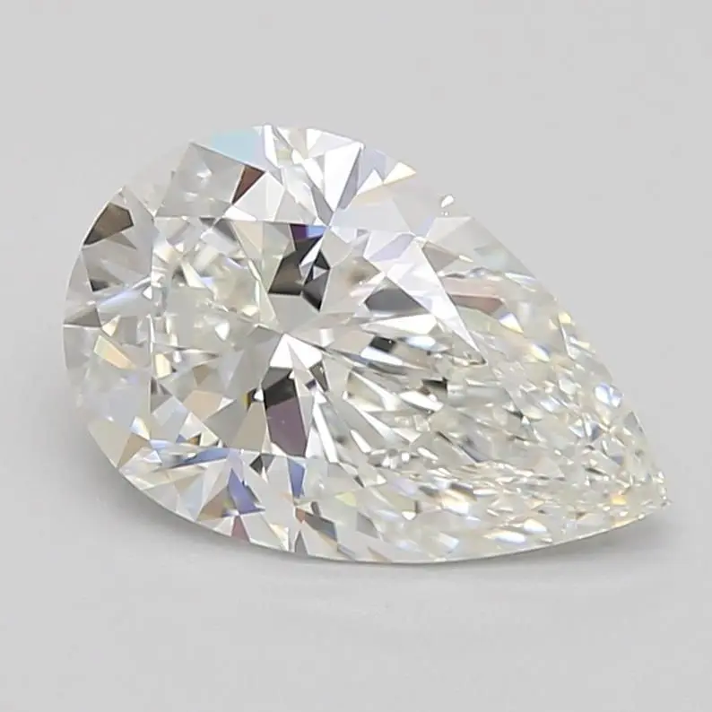 2.01 Carat Lab Grown Pear Diamond