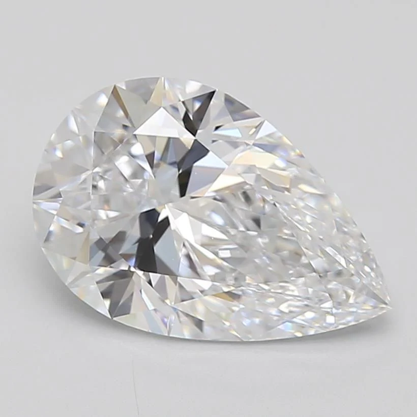 2.3 Carat Lab Grown Pear Diamond