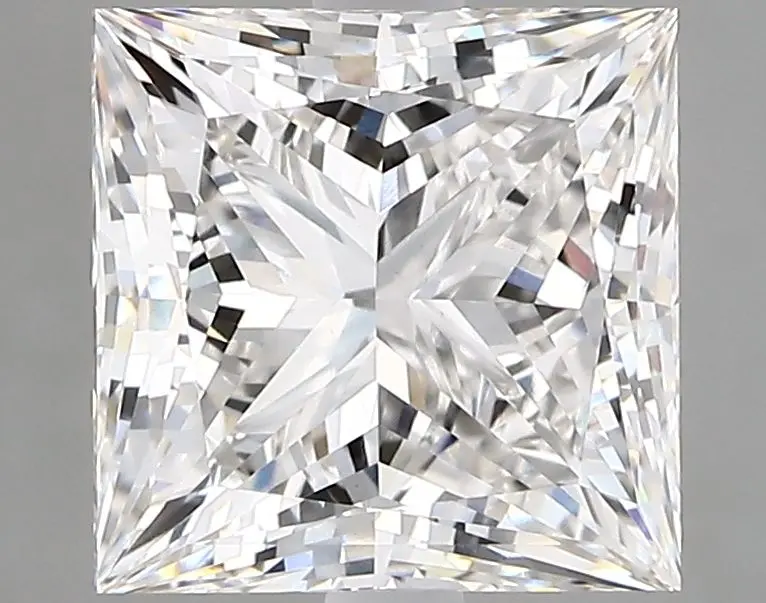 3.64 Carat Lab Grown Princess Diamond