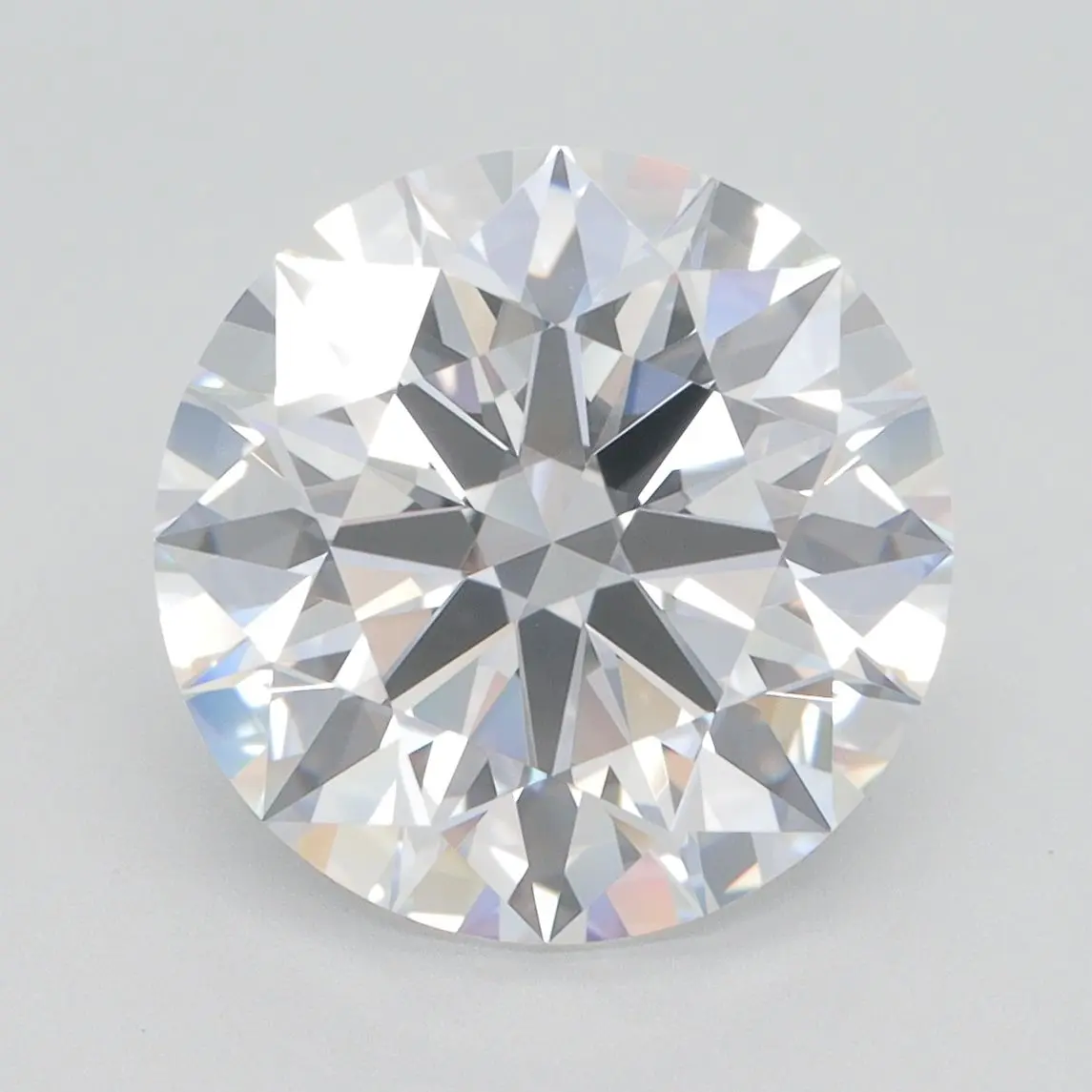 5.05 Carat Lab Grown Round Diamond