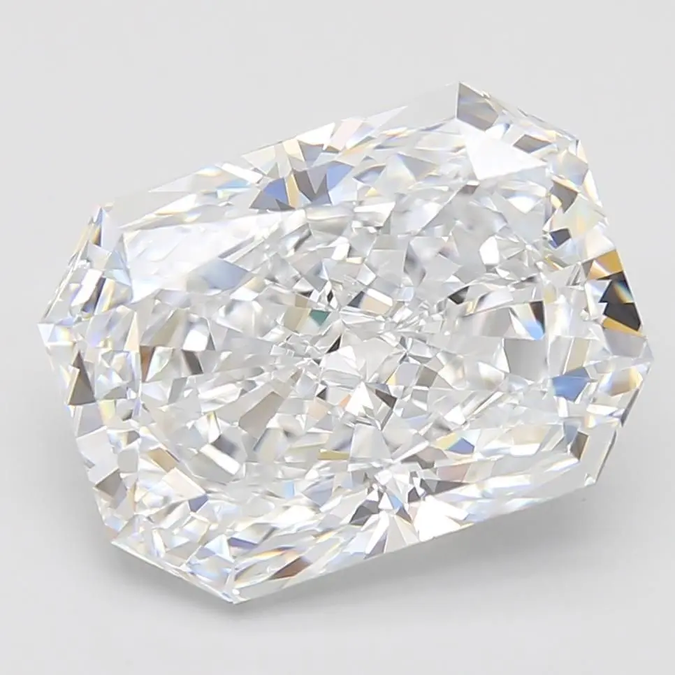 6.28 Carat Lab Grown Radiant Diamond