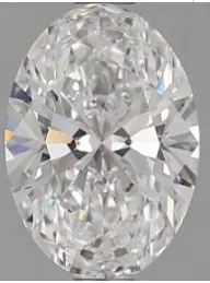 1.5 Carat Lab Grown Oval Diamond