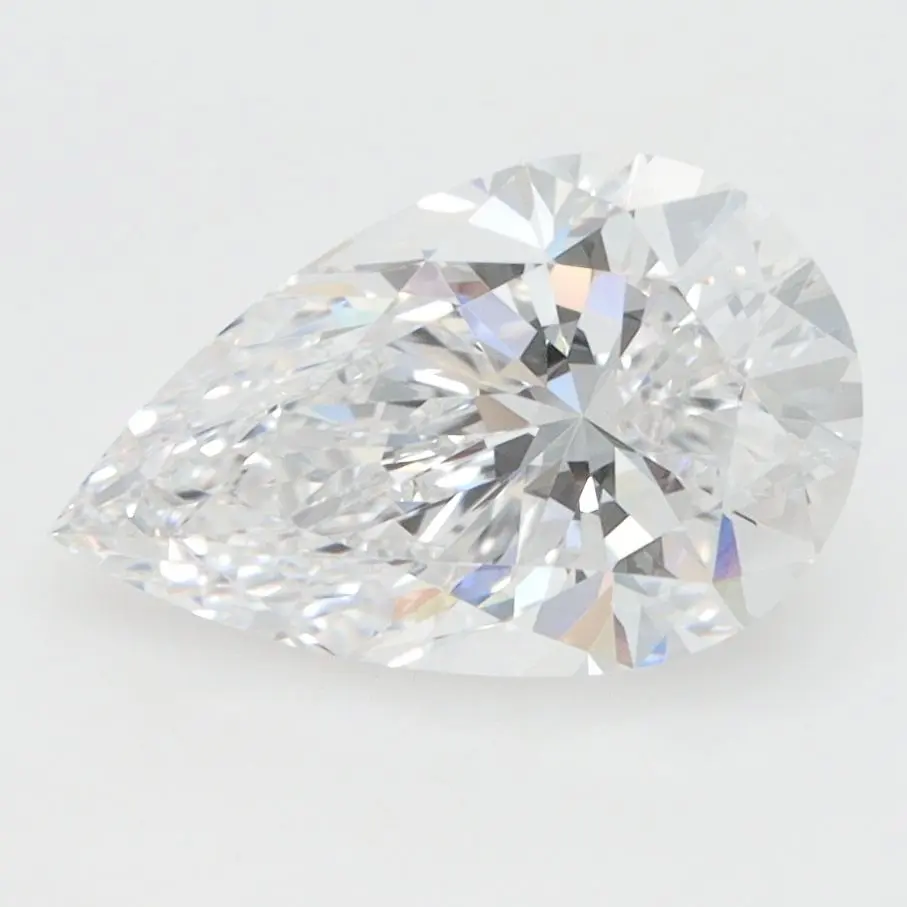 2.1 Carat Lab Grown Pear Diamond