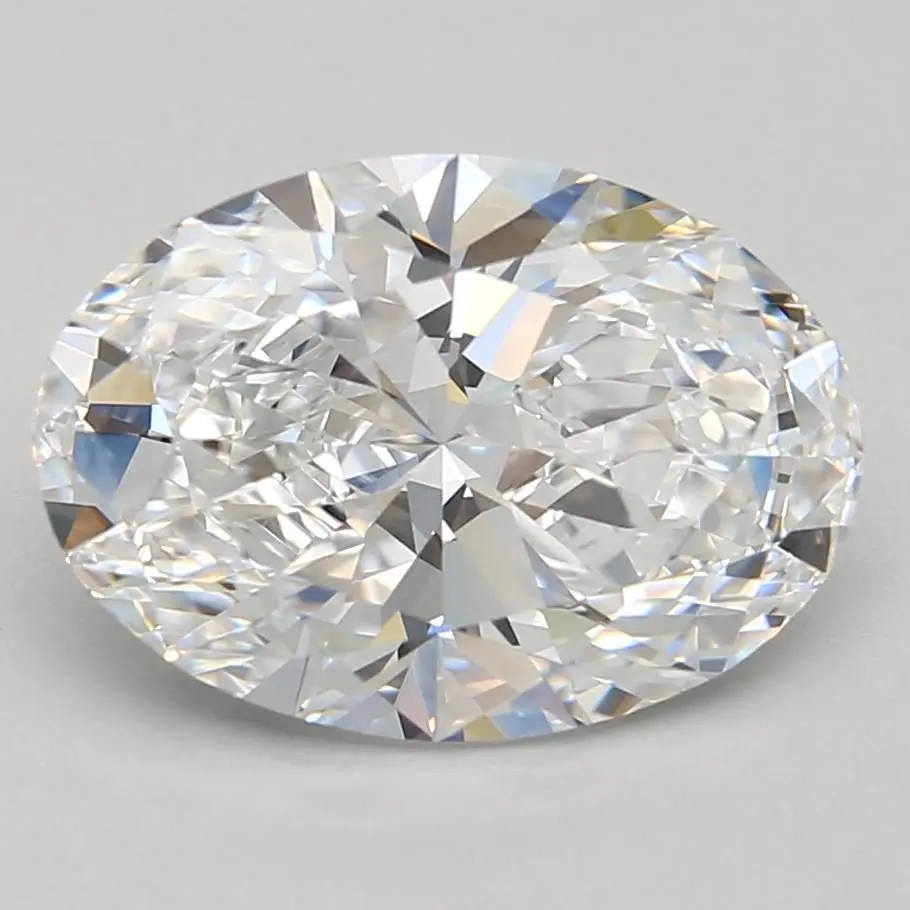 3.16 Carat Lab Grown Oval Diamond