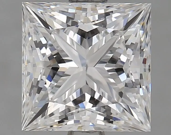 2.02 Carat Lab Grown Princess Diamond