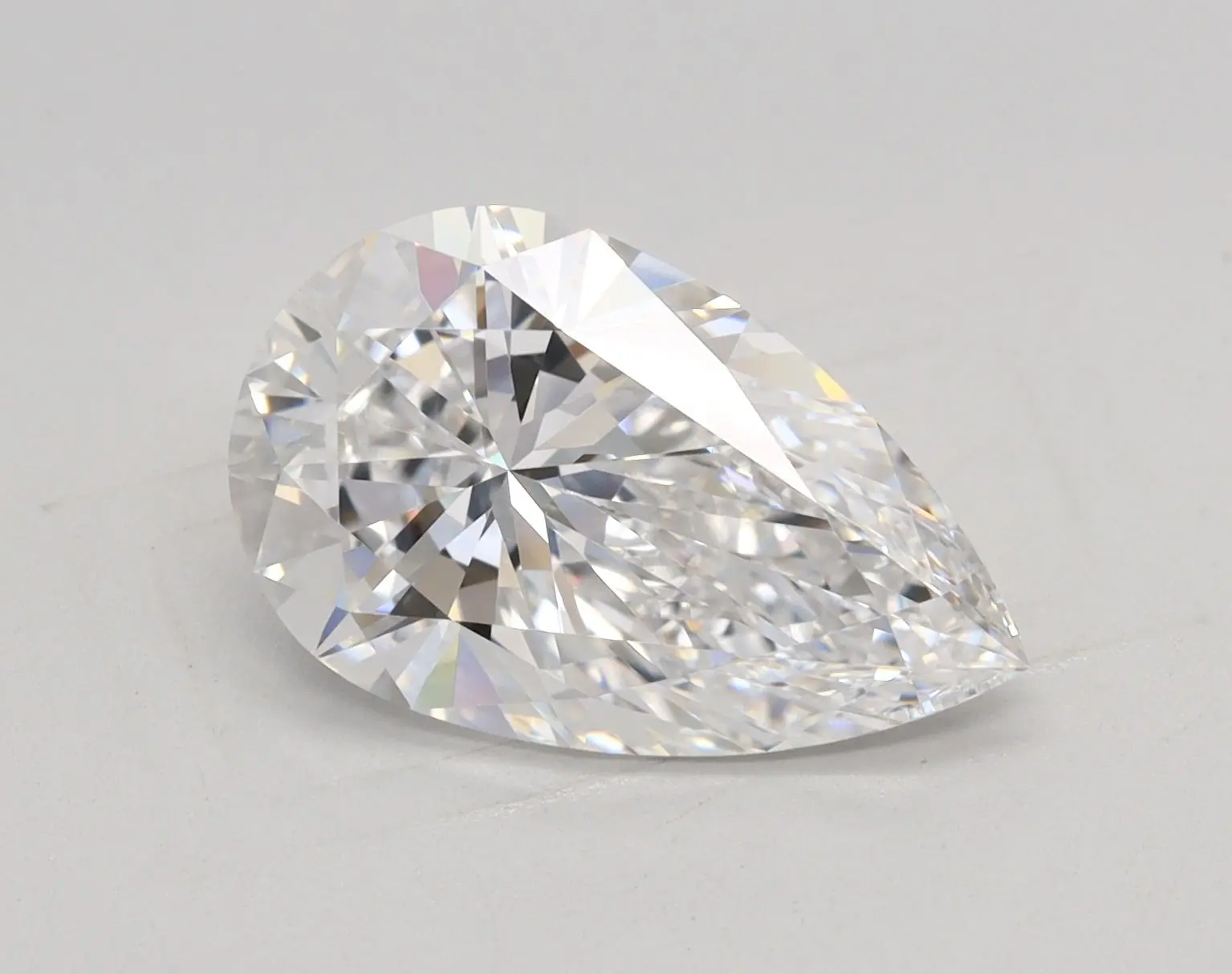 2.4 Carat Lab Grown Pear Diamond