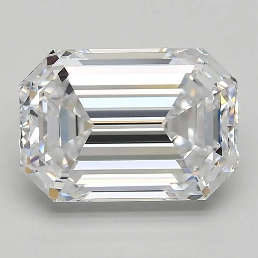 3.02 Carat Lab Grown Emerald Diamond