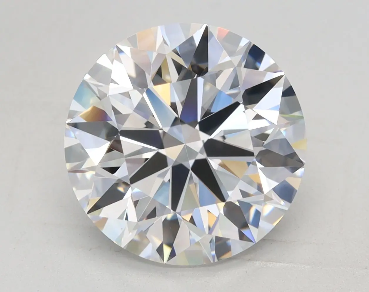 3.39 Carat Lab Grown Round Diamond
