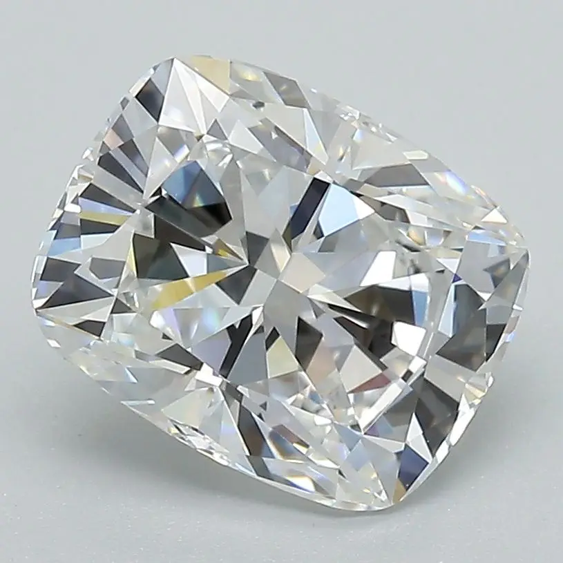 2.84 Carat Lab Grown Elongated cushion Diamond