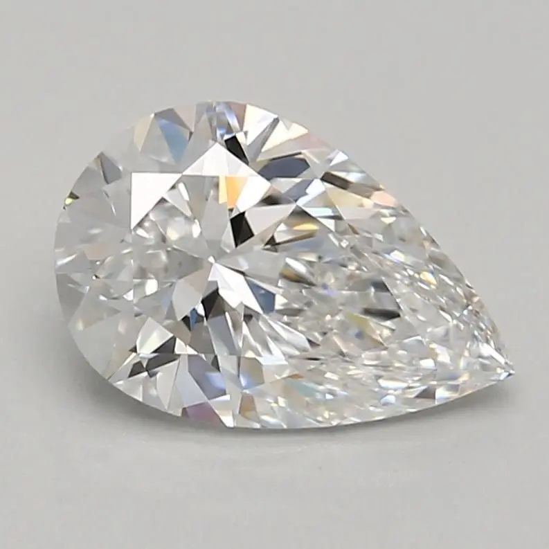 1.47 Carat Lab Grown Pear Diamond