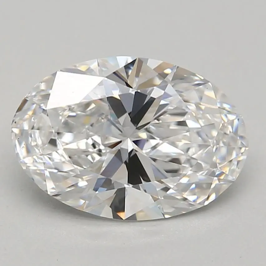 2.15 Carat Lab Grown Oval Diamond