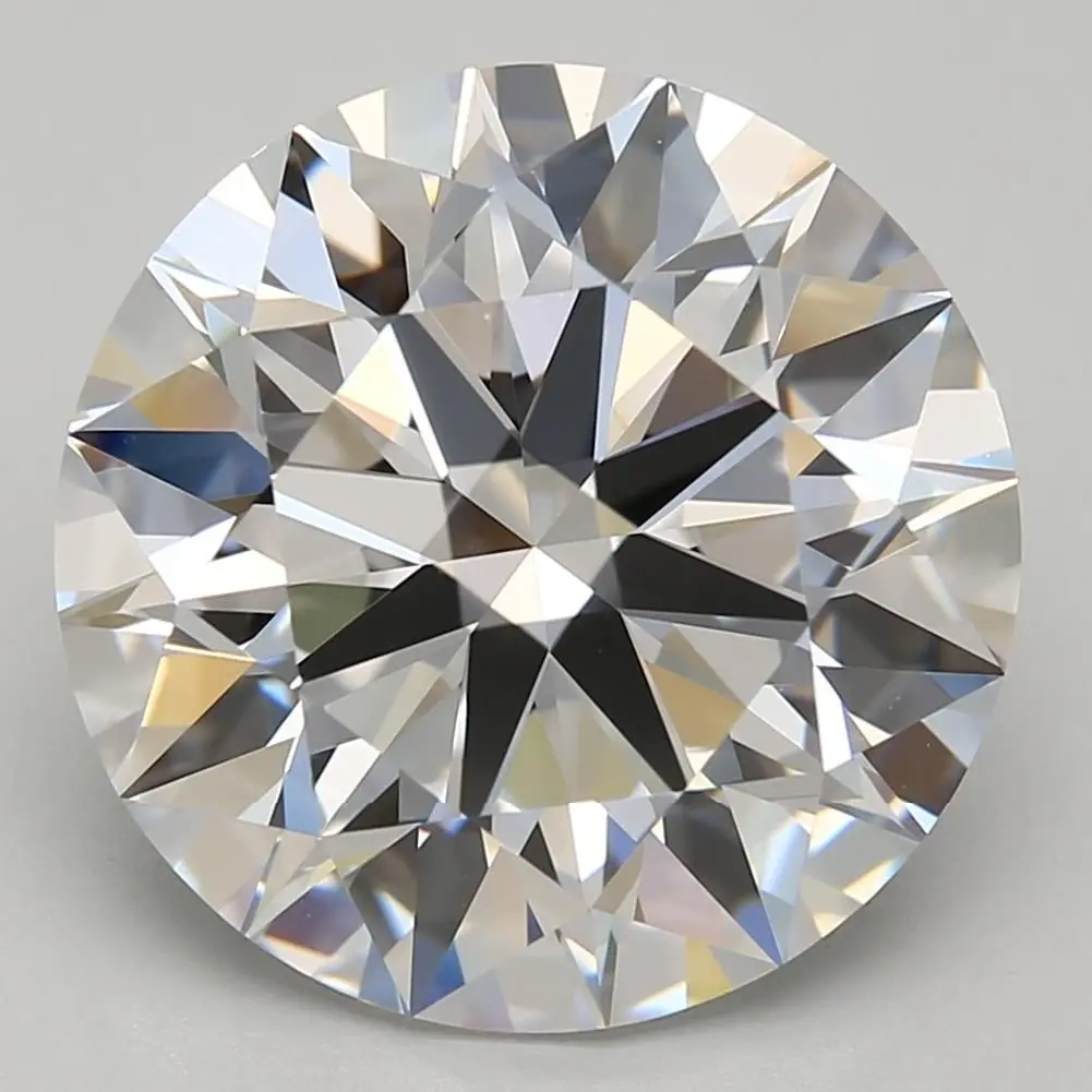 7.32 Carat Lab Grown Round Diamond