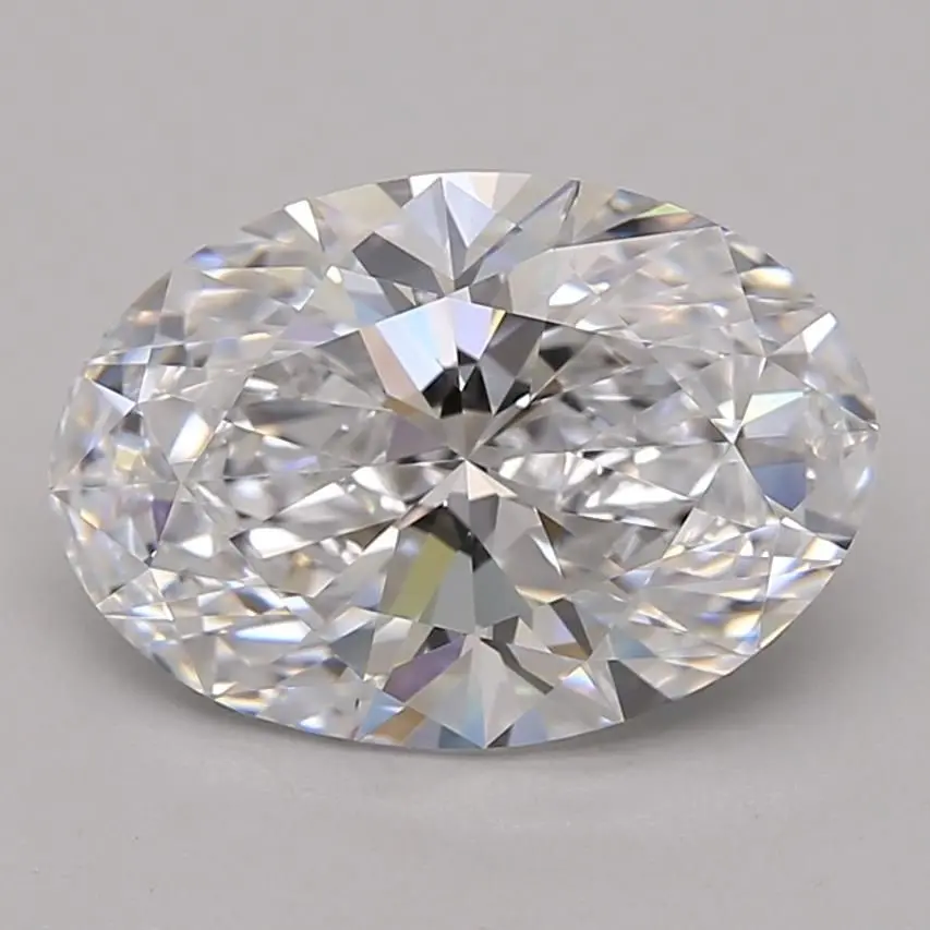 3.09 Carat Lab Grown Oval Diamond