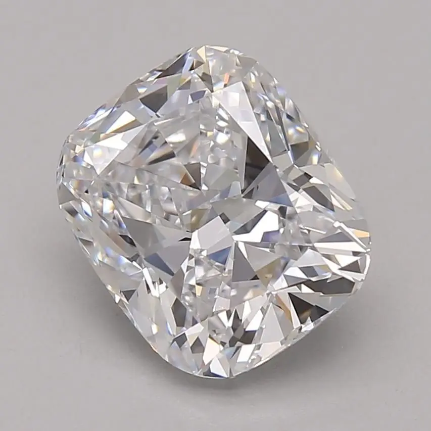 3.48 Carat Lab Grown Cushion Diamond