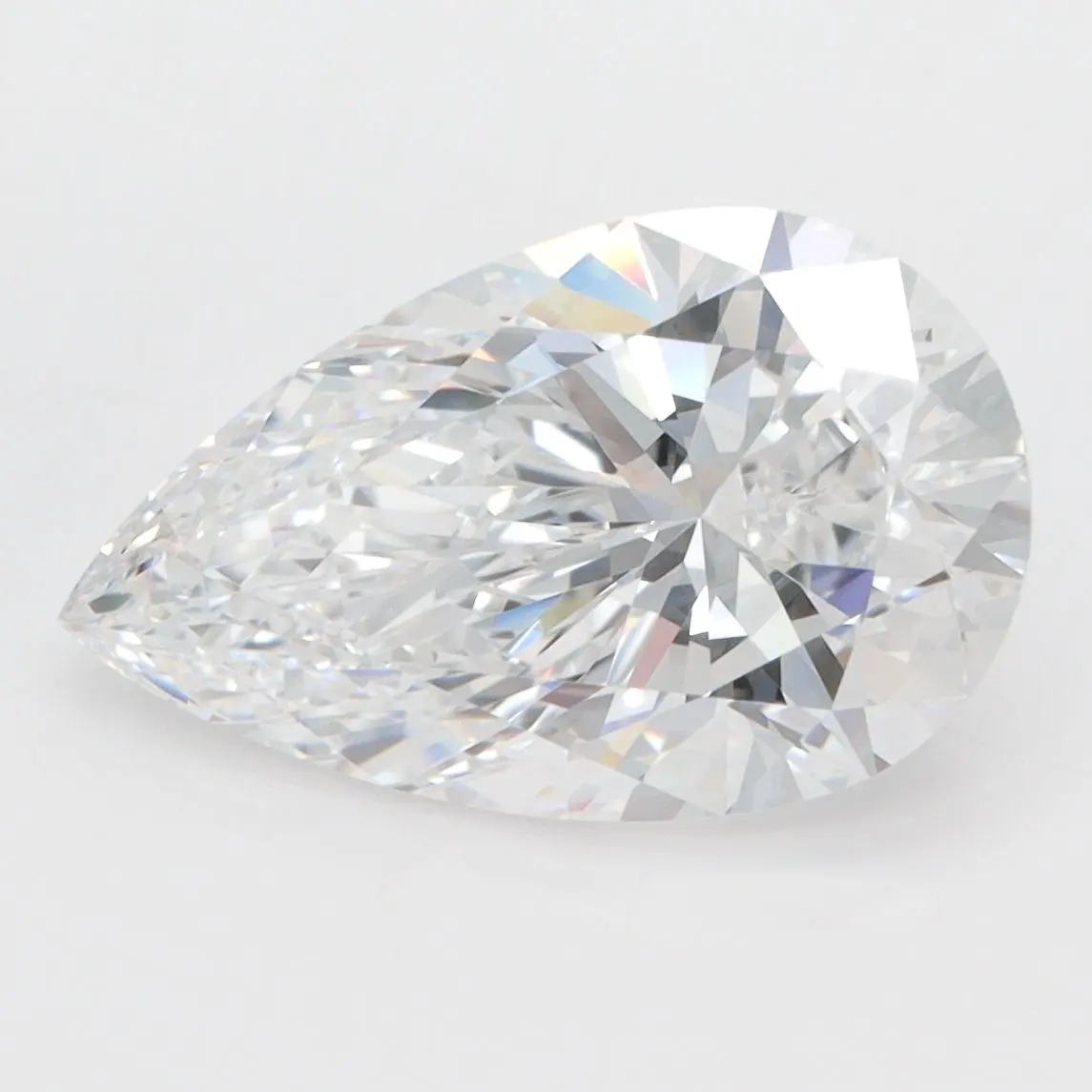 4.01 Carat Lab Grown Pear Diamond