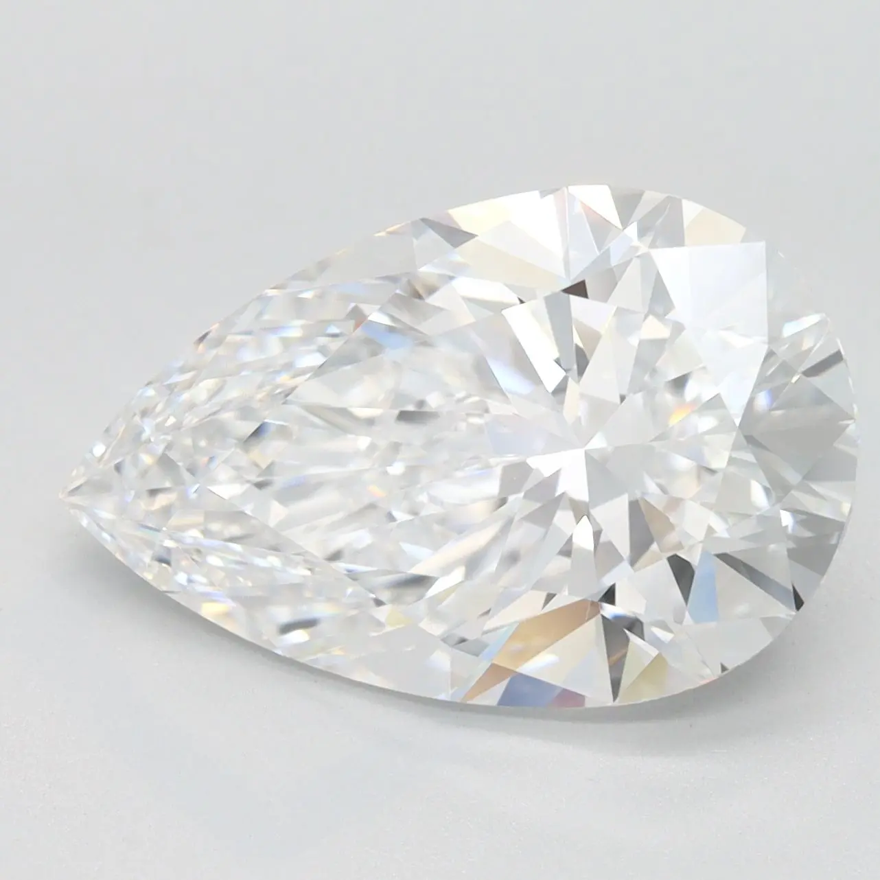4.28 Carat Lab Grown Pear Diamond