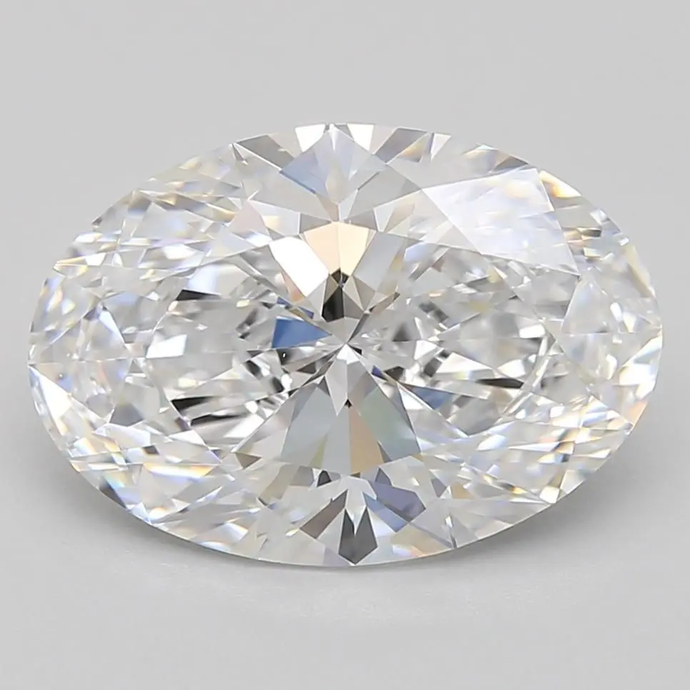 4.59 Carat Lab Grown Oval Diamond