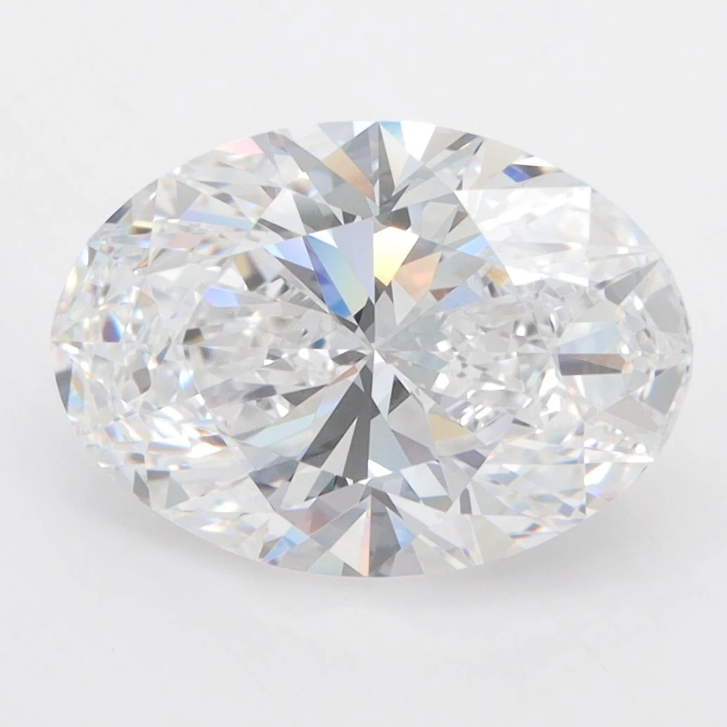 4 Carat Lab Grown Oval Diamond