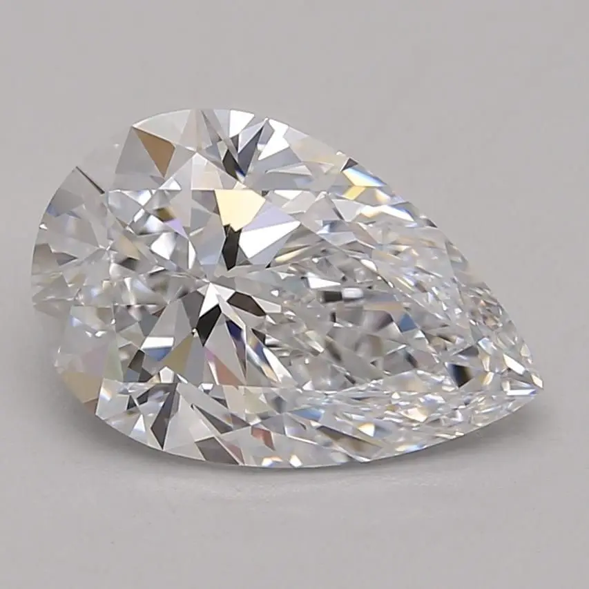 2.69 Carat Lab Grown Pear Diamond