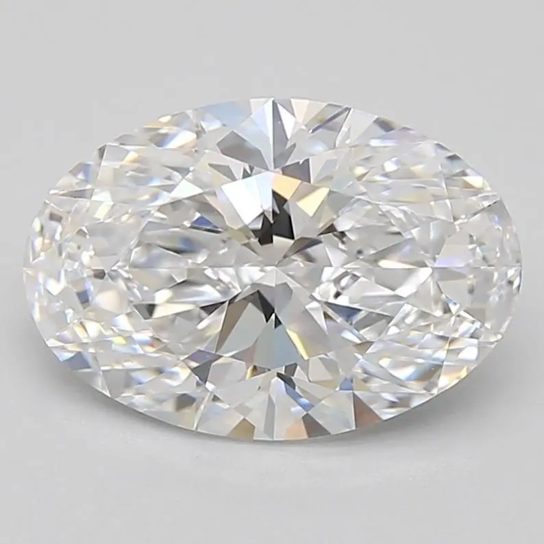 2.54 Carat Lab Grown Oval Diamond