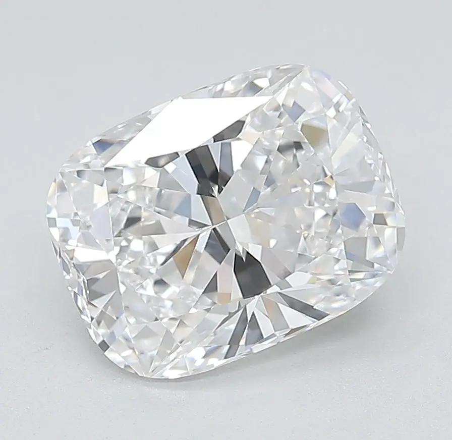 3.04 Carat Lab Grown Elongated cushion Diamond