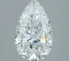 1.57 Carat Lab Grown Pear Diamond