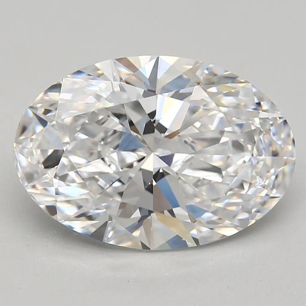 4.17 Carat Lab Grown Oval Diamond