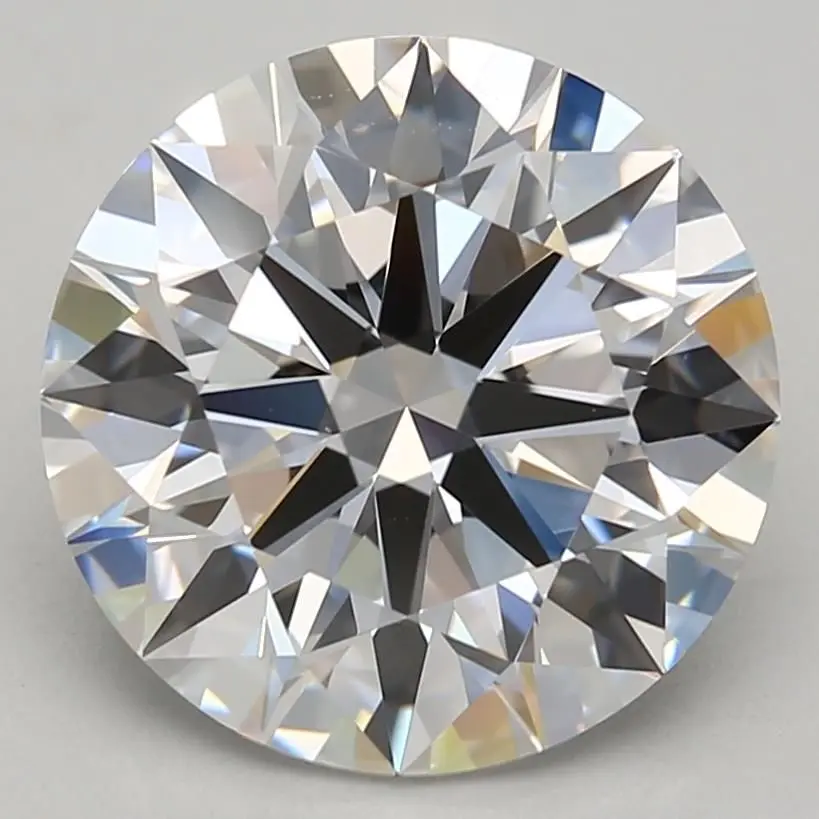 4.06 Carat Lab Grown Round Diamond