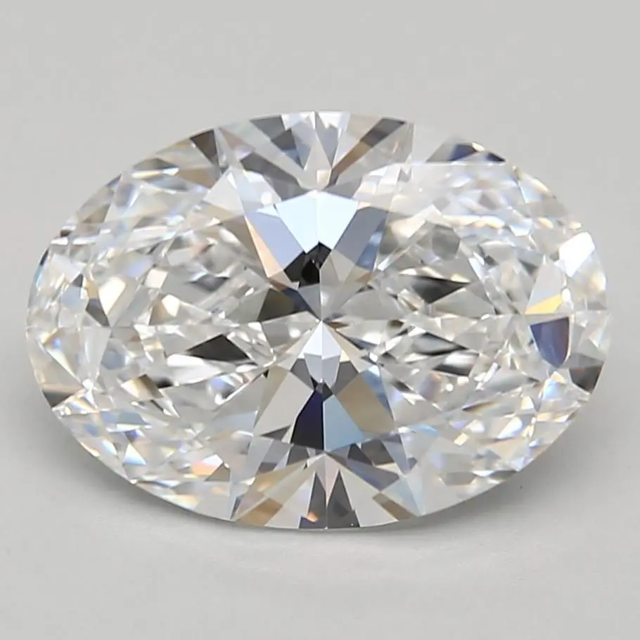 2.96 Carat Lab Grown Oval Diamond