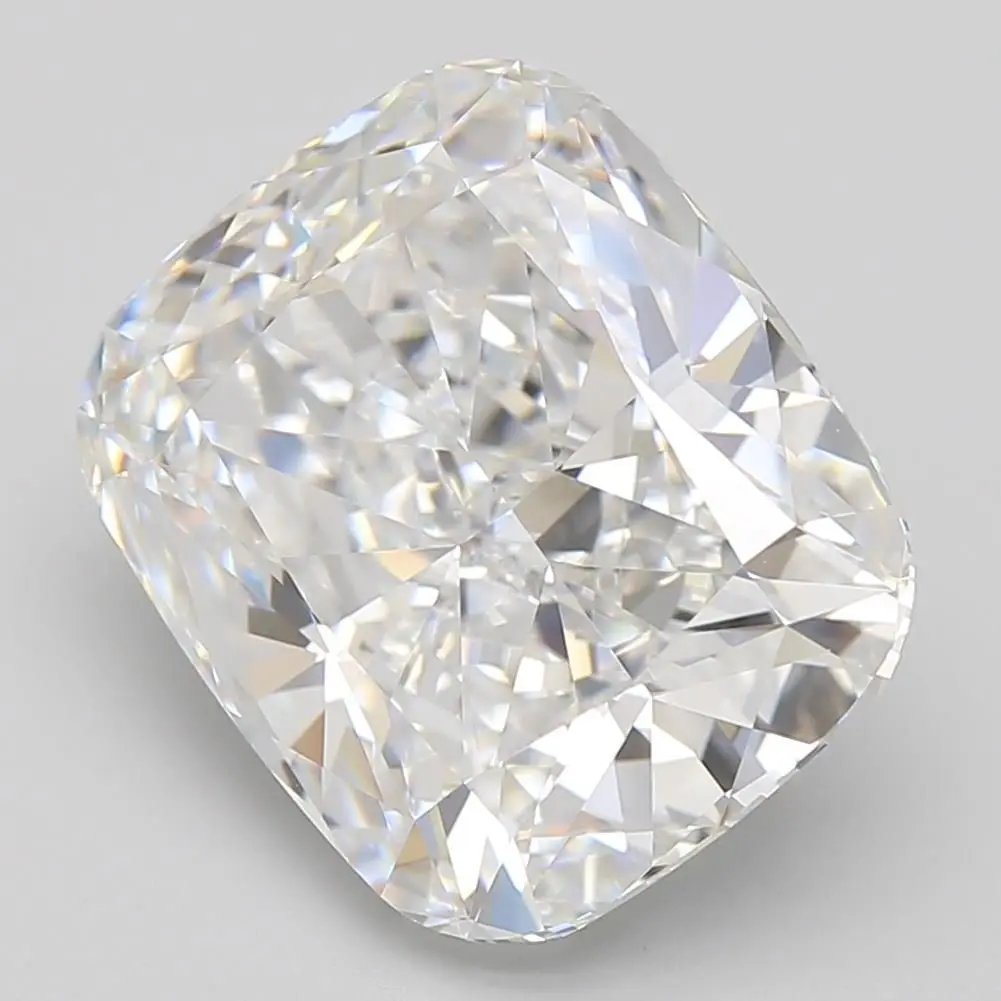7.65 Carat Lab Grown Cushion Diamond