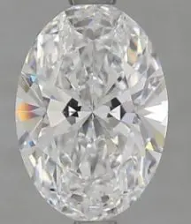 1.53 Carat Lab Grown Oval Diamond