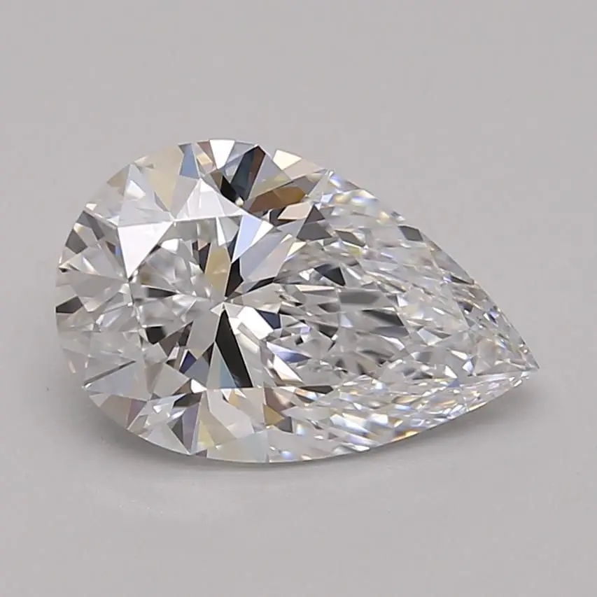 2.02 Carat Lab Grown Pear Diamond