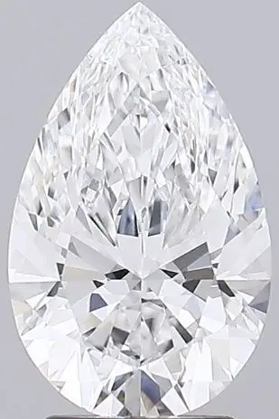 3.5 Carat Lab Grown Pear Diamond