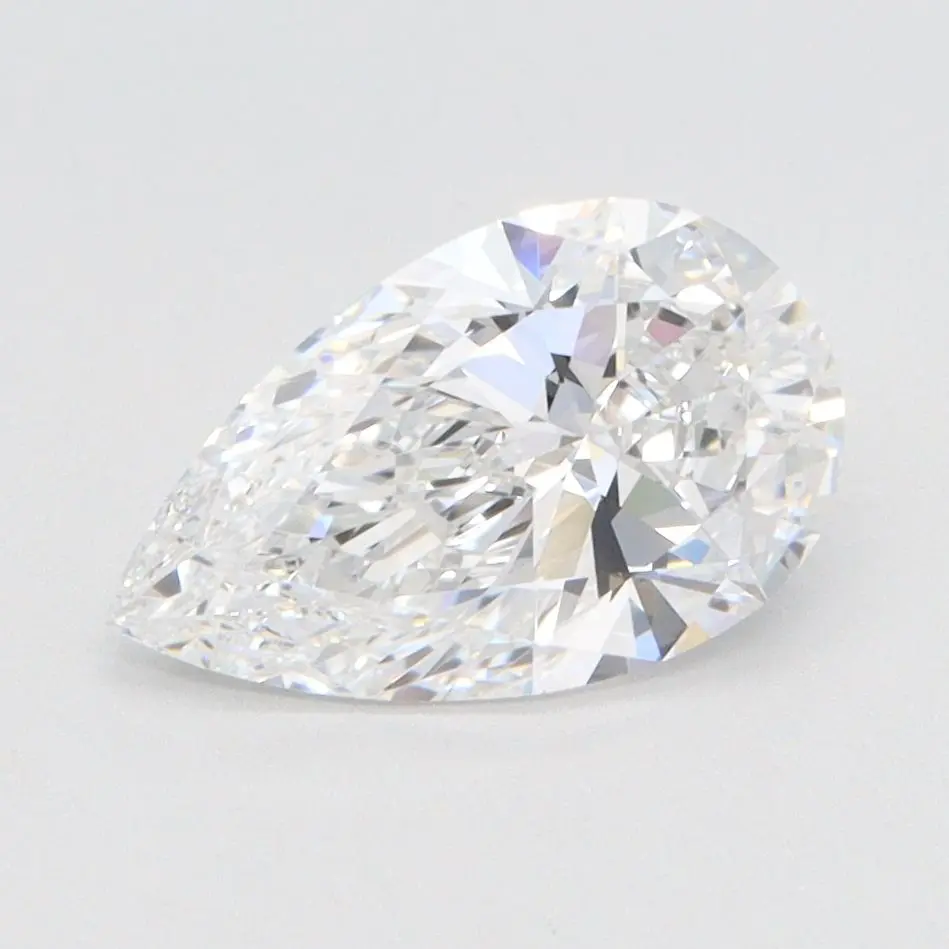1.5 Carat Lab Grown Pear Diamond