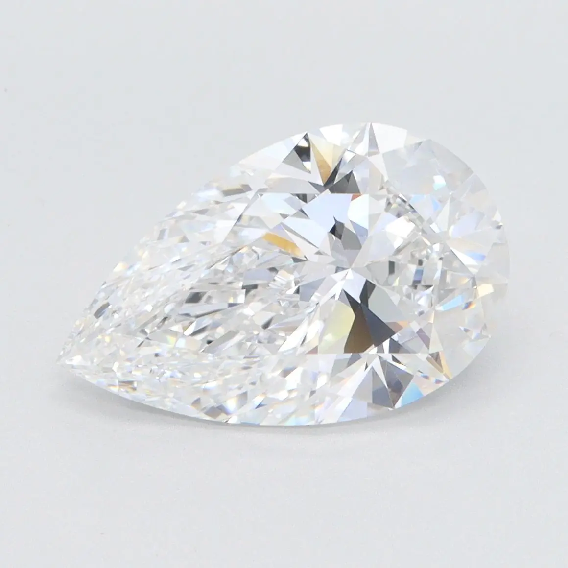 3 Carat Lab Grown Pear Diamond
