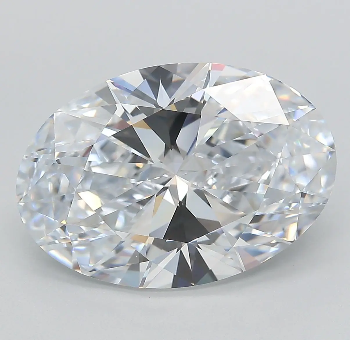 6.53 Carat Lab Grown Oval Diamond