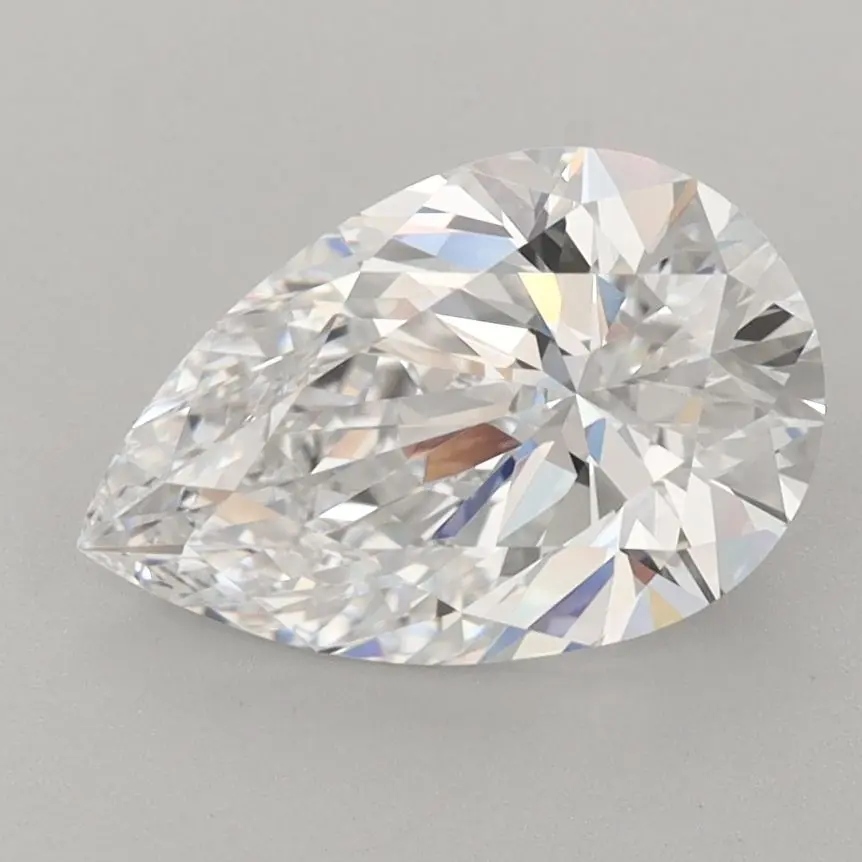 2.07 Carat Lab Grown Pear Diamond