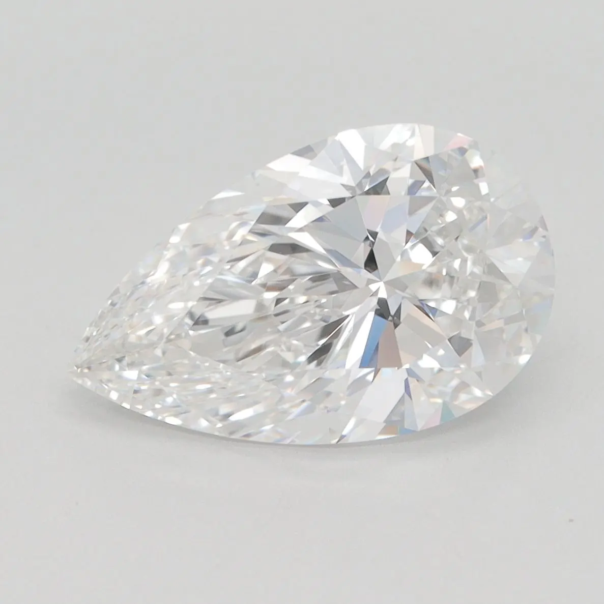 3.1 Carat Lab Grown Pear Diamond