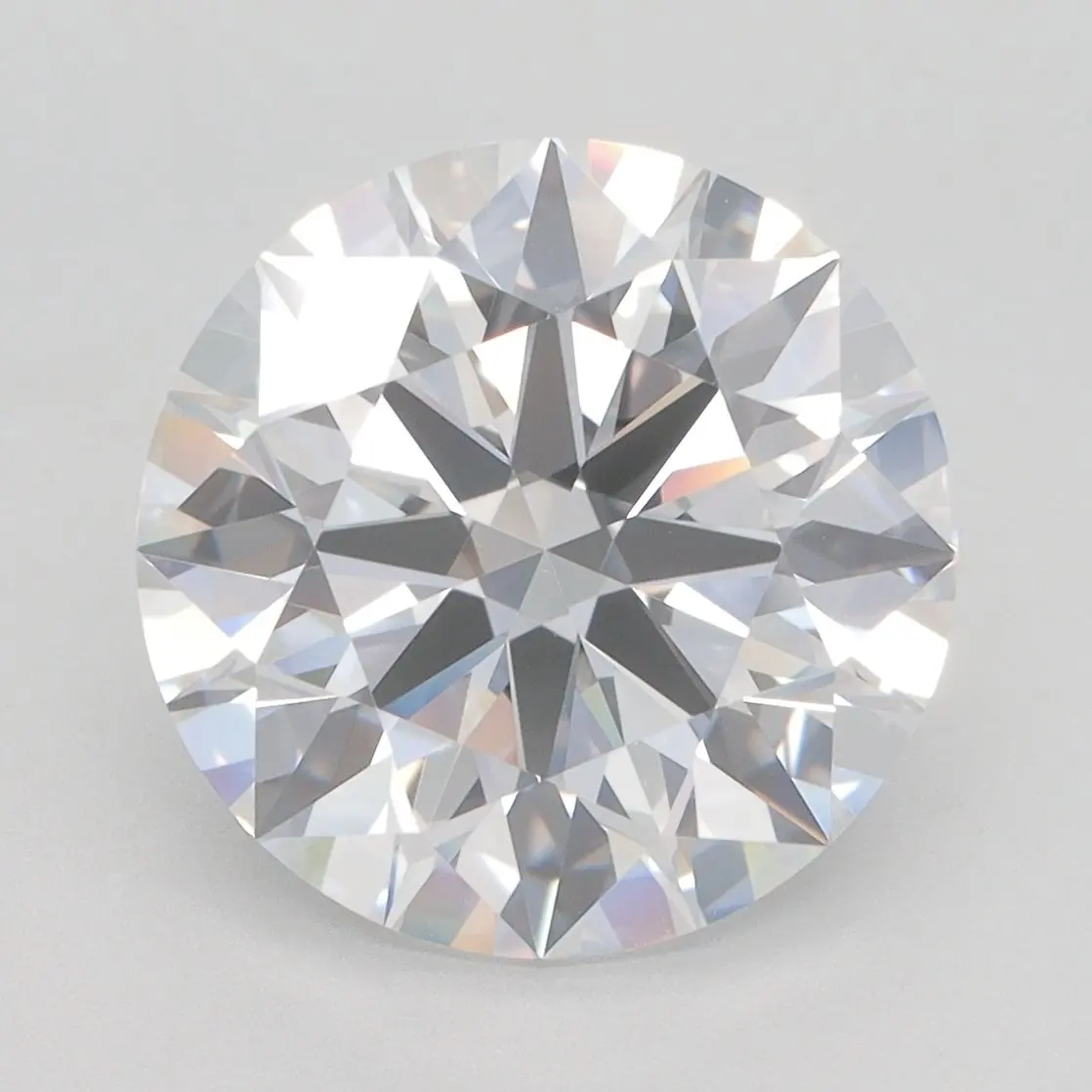 5.06 Carat Lab Grown Round Diamond