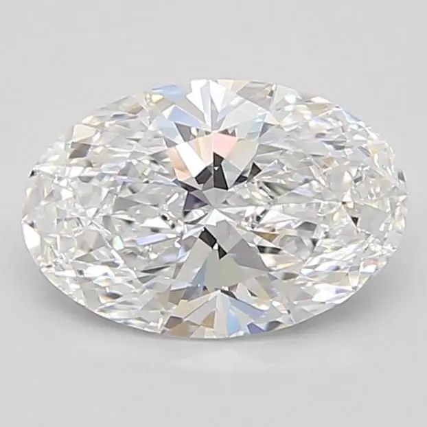 1.12 Carat Lab Grown Oval Diamond