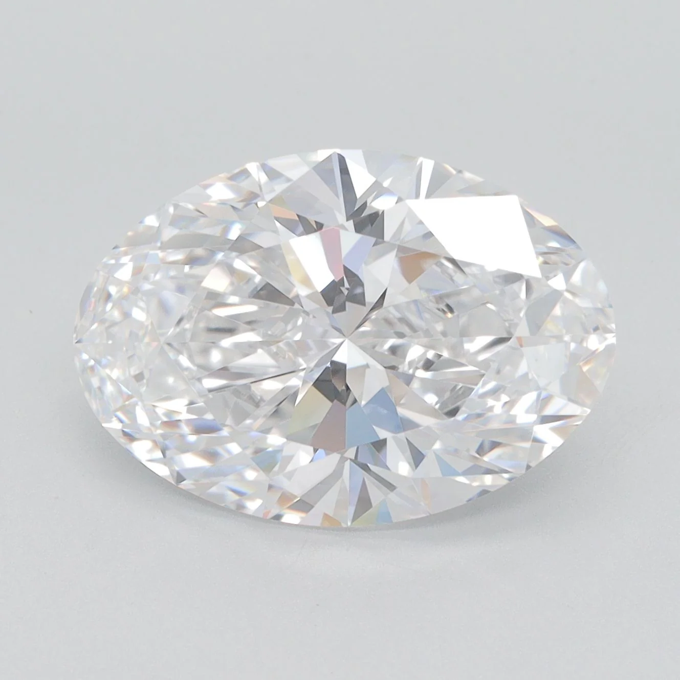5.1 Carat Lab Grown Oval Diamond