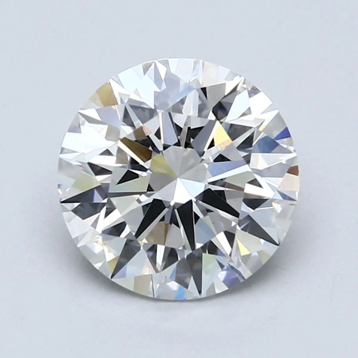 3.19 Carat Lab Grown Round Diamond